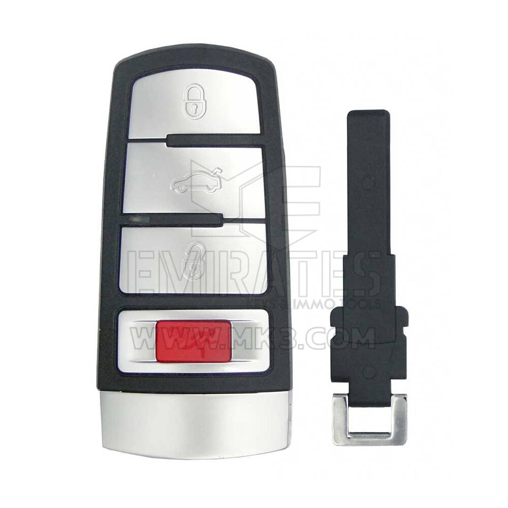 New Aftermarket Volkswagen VW Passat CC 2007-2010 Remote Key 3+1 Buttons 315MHz 48 Transponder | Emirates Keys