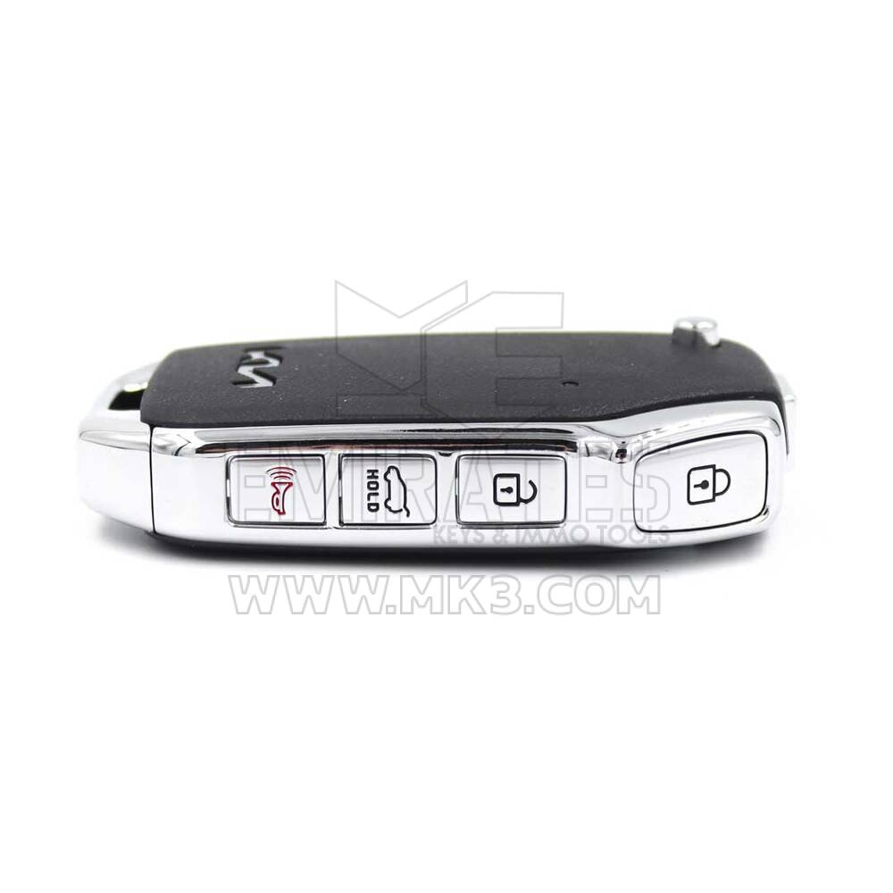 New KIA Soul 2019-2022 Genuine/OEM Flip Remote Key 3+1 Buttons 433MHz OEM Part Number: 95430-K0110 - FCC ID: SY5SKRGE04 - Transponder - ID: HITAG 128-bits AES ID4A PCF7939MA