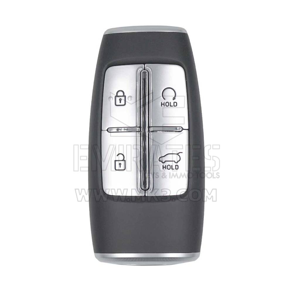 Genesis GV70 2022 Chave remota inteligente genuína 4 botões 433 MHz 95440-AR101