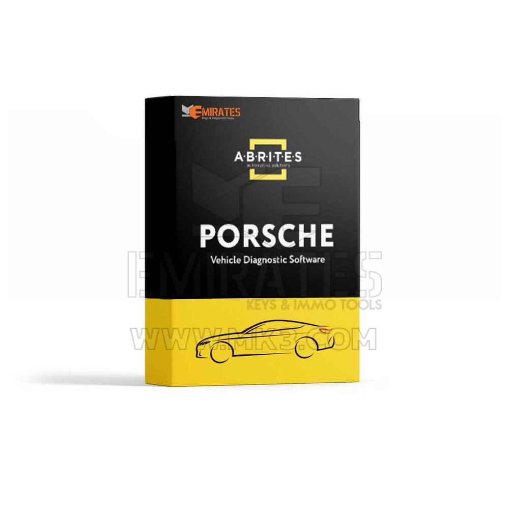 Abrites Tam Porsche Özel Fonksiyon Seti PO006, PO008 Ve PO009 | MK3