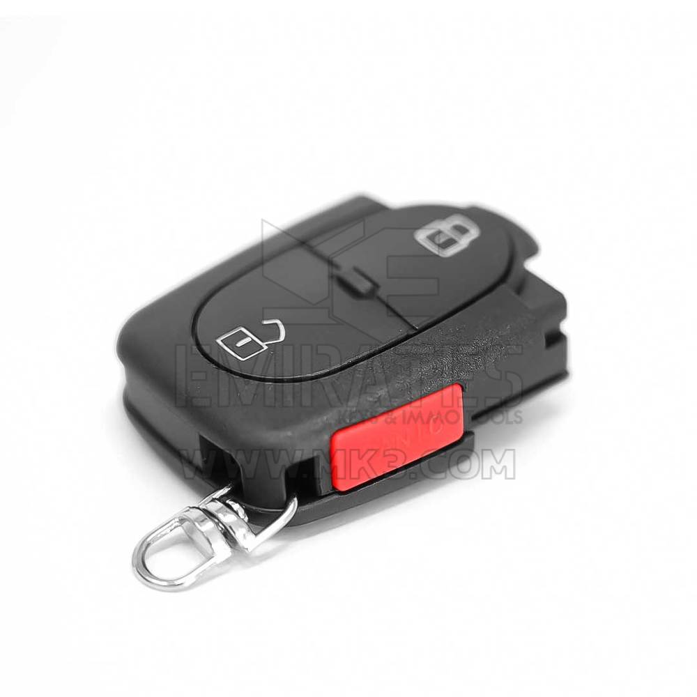 Botão Audi Remote Shell 2+1 com suporte de bateria pequeno - MK12927 - f-2