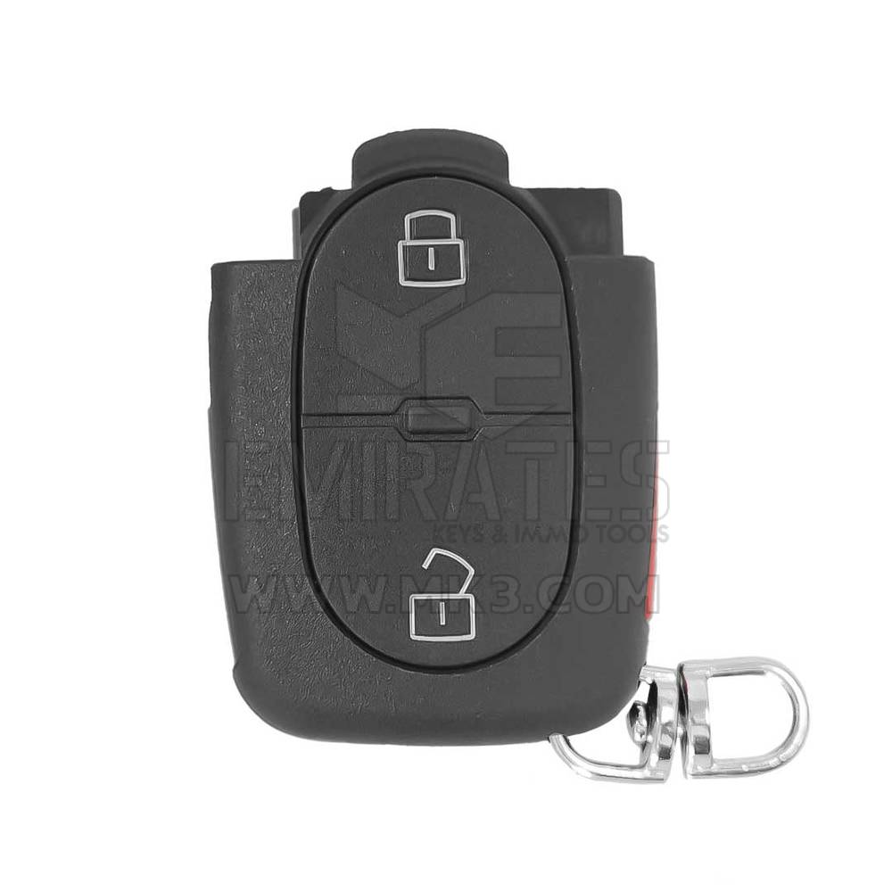 Audi Remote Shell 2+1 Button with Small Battery Holder