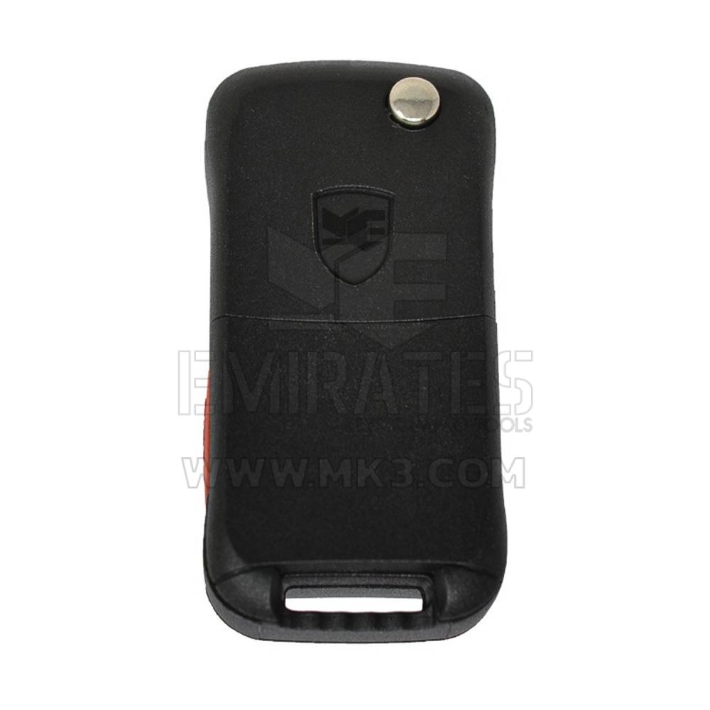 Porsche Flip Remote Key Shell 2 + 1 botão | MK3