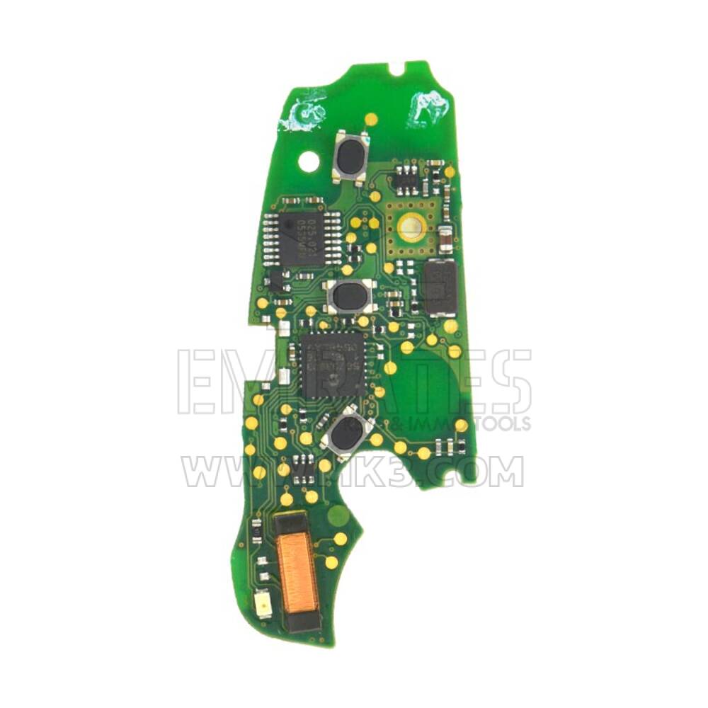 Audi Q7 Genuine Flip Keyless Go Remote Key 3 Buttons 315MHz Manufacturer Part Number: 4F0837220AC  | Emirates Keys