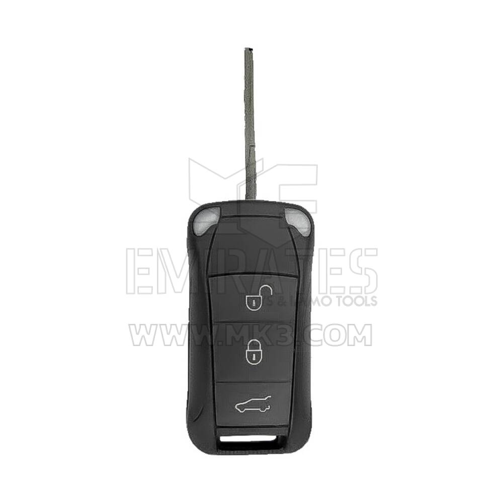 Llave remota Porsche Cayenne, nueva llave remota Porsche Cayenne Flip Proximity 3 botones 433MHz PCF7943A Transpondedor FCC ID: KR55WK45032 Mejor precio de alta calidad - Productos MK3 | Claves de los Emiratos