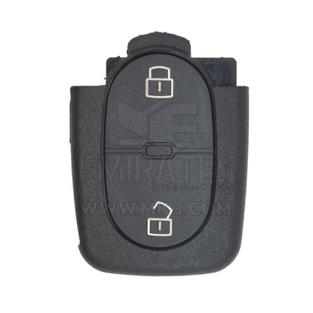 Audi Remote Key Shell 2 botões com grande suporte de bateria