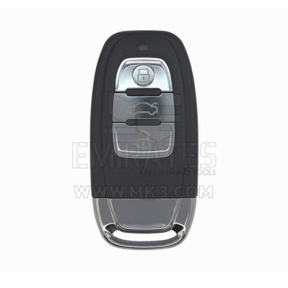 Botão Audi Smart Remote Key Shell 3 com lâmina