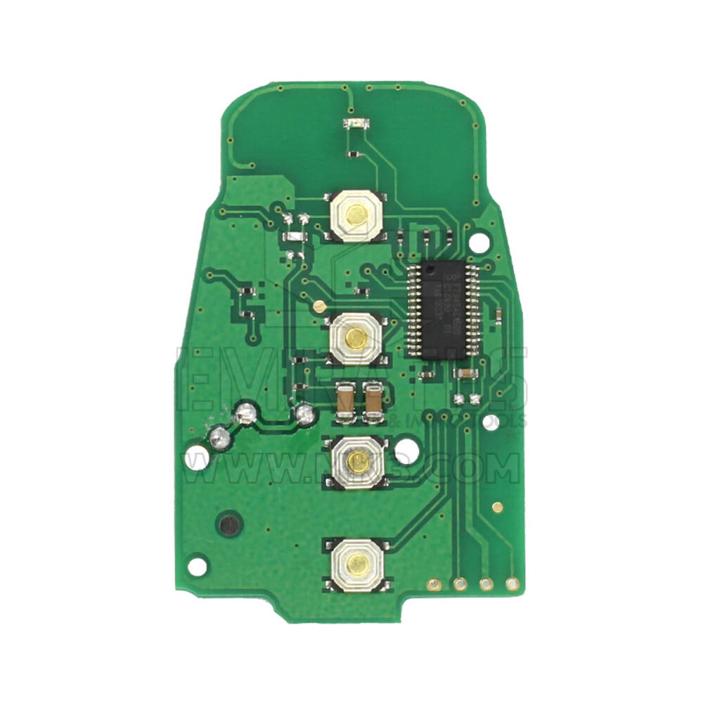 Audi Smart Remote Key PCB Sem Proximidade Tipo 4 Botões 868MHz