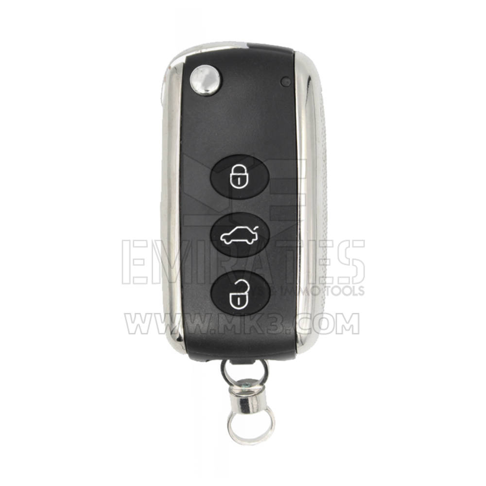 Bentley 2005-2015 Flip Smart Remote Key Shell 3 botões