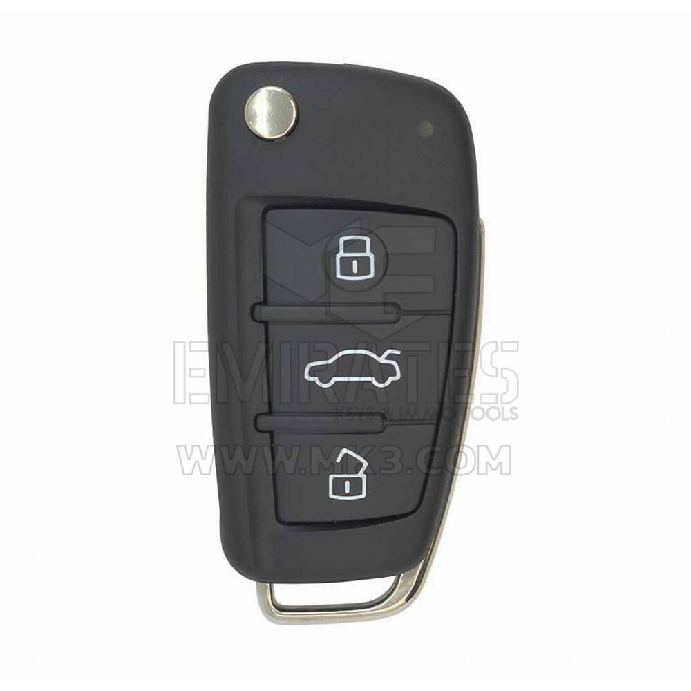 Audi Q7 A6 Genuine Flip Remote Key 3 Buttons 433MHz 4F0837220M