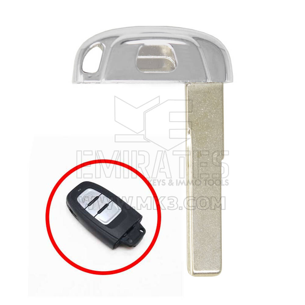 Lâmina de emergência Audi Smart Key