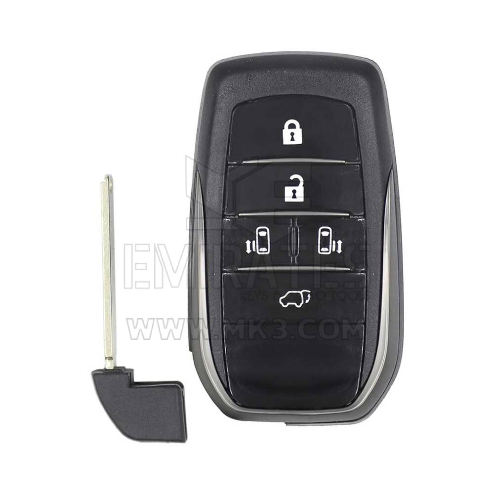 New Aftermarket Toyota Alphard Smart Remote Key Shell 5 Buttons High Quality Best Price | Emirates Keys