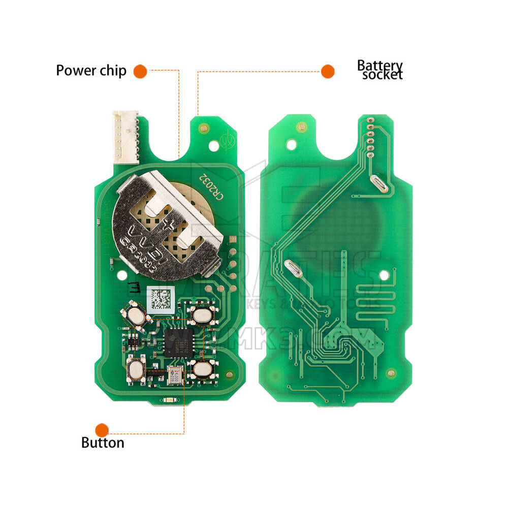 New Xhorse XKGHG1EN Universal MASKER Garage Remote Control Multiple Frequencies Support data recovery function | Emirates Keys