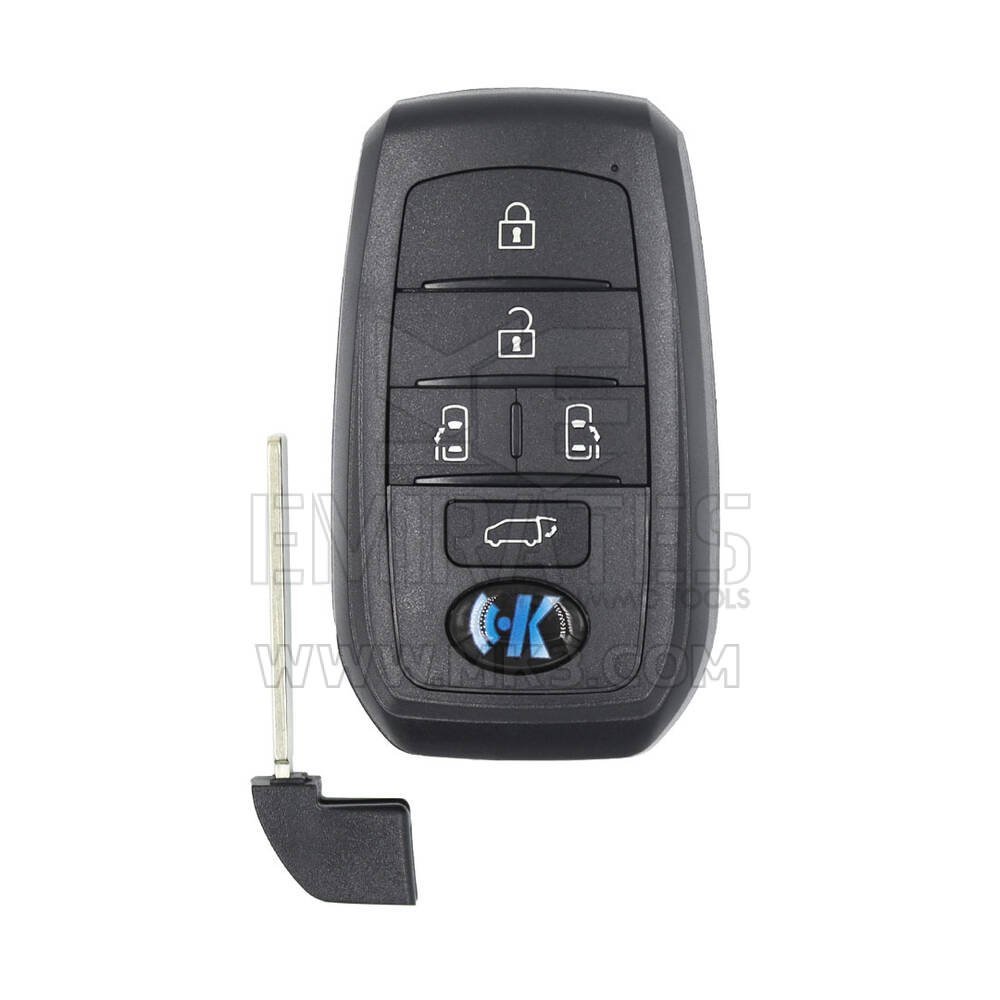 Nuevo KeyDiy KD TB01-5 Toyota Lexus Llave remota inteligente universal 5 botones con transpondedor 8A | Claves de los Emiratos