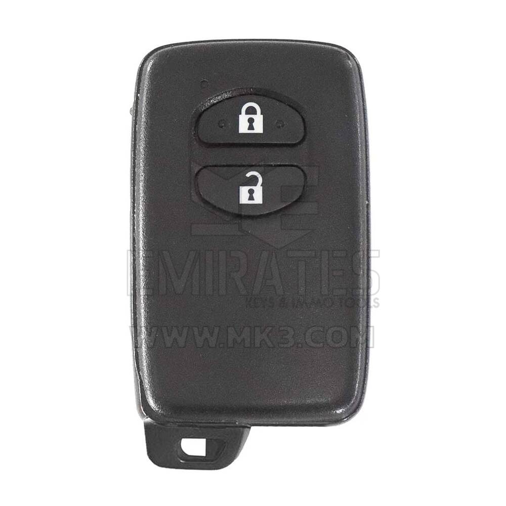 Toyota 2010 Smart Remote Key Shell 2 botões cor preta