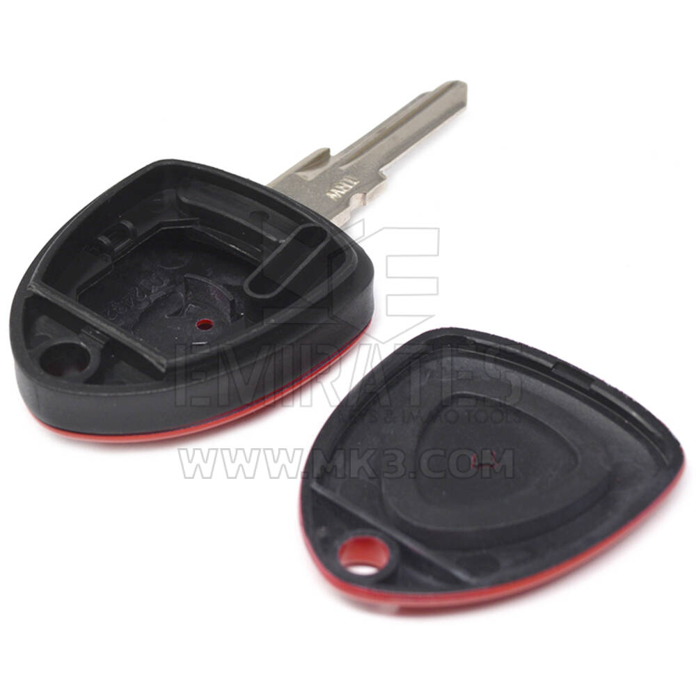 High Quality Ferrari Remote Key Shell 1 Buttons Non-Flip Red - Car remote key cover, Key fob shells replacement at Low Prices Inside  | MK3