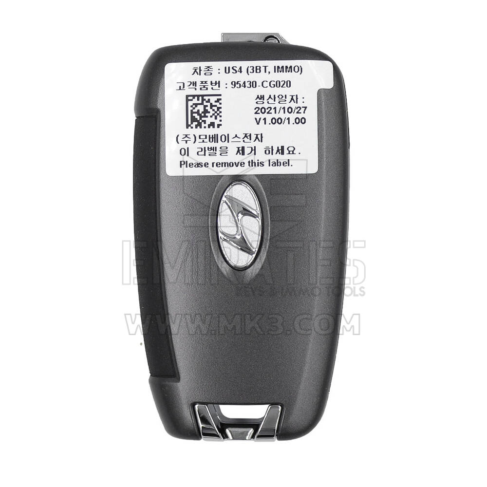 Hyundai Staria 2022 Genuine Flip Remote Key 95430-CG020 | MK3