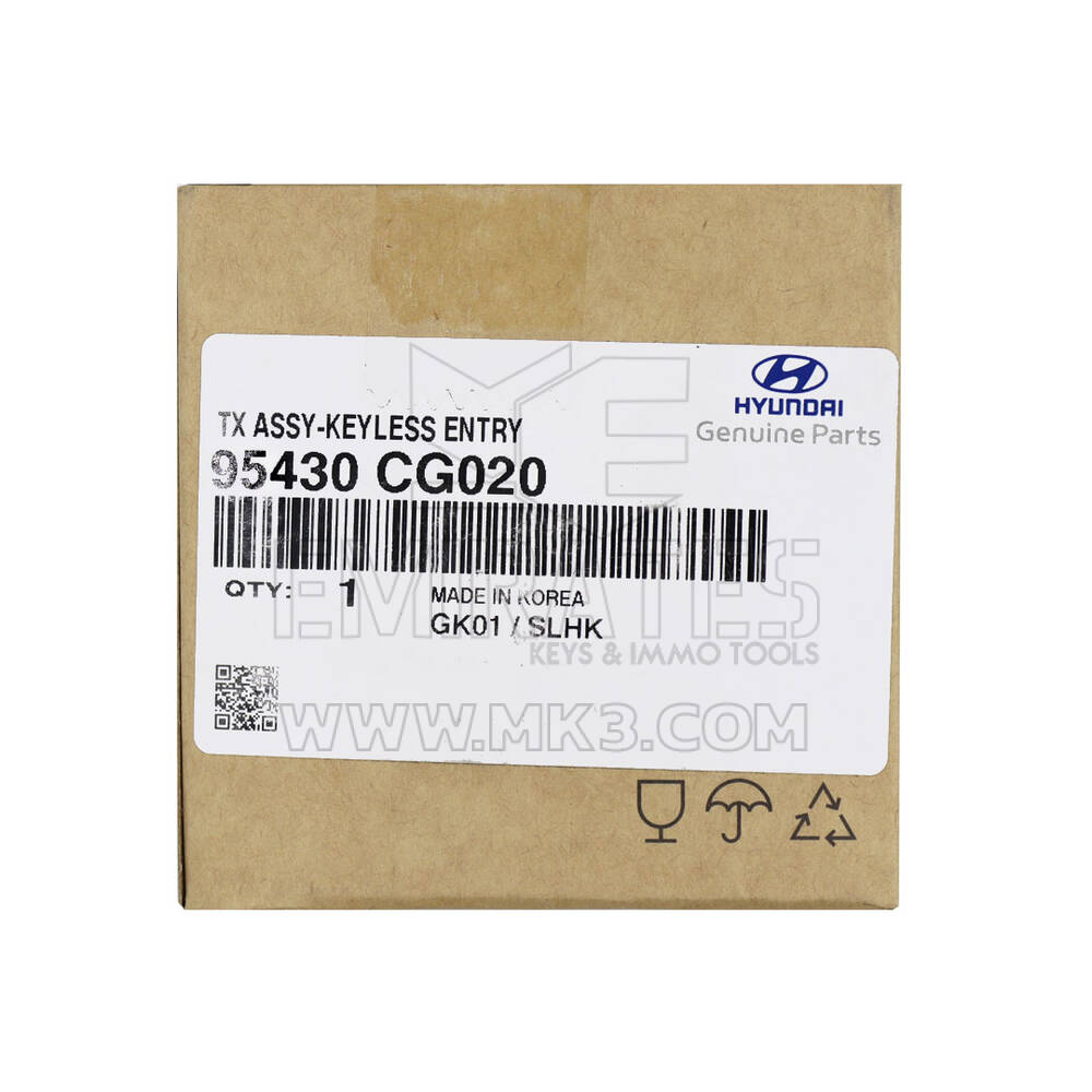 New Hyundai Staria 2022 Genuine / OEM Flip Remote Key 3 Button 433MHz OEM Part Number: 95430-CG020 - FCC ID: RKE-4F40 | Emirates Keys