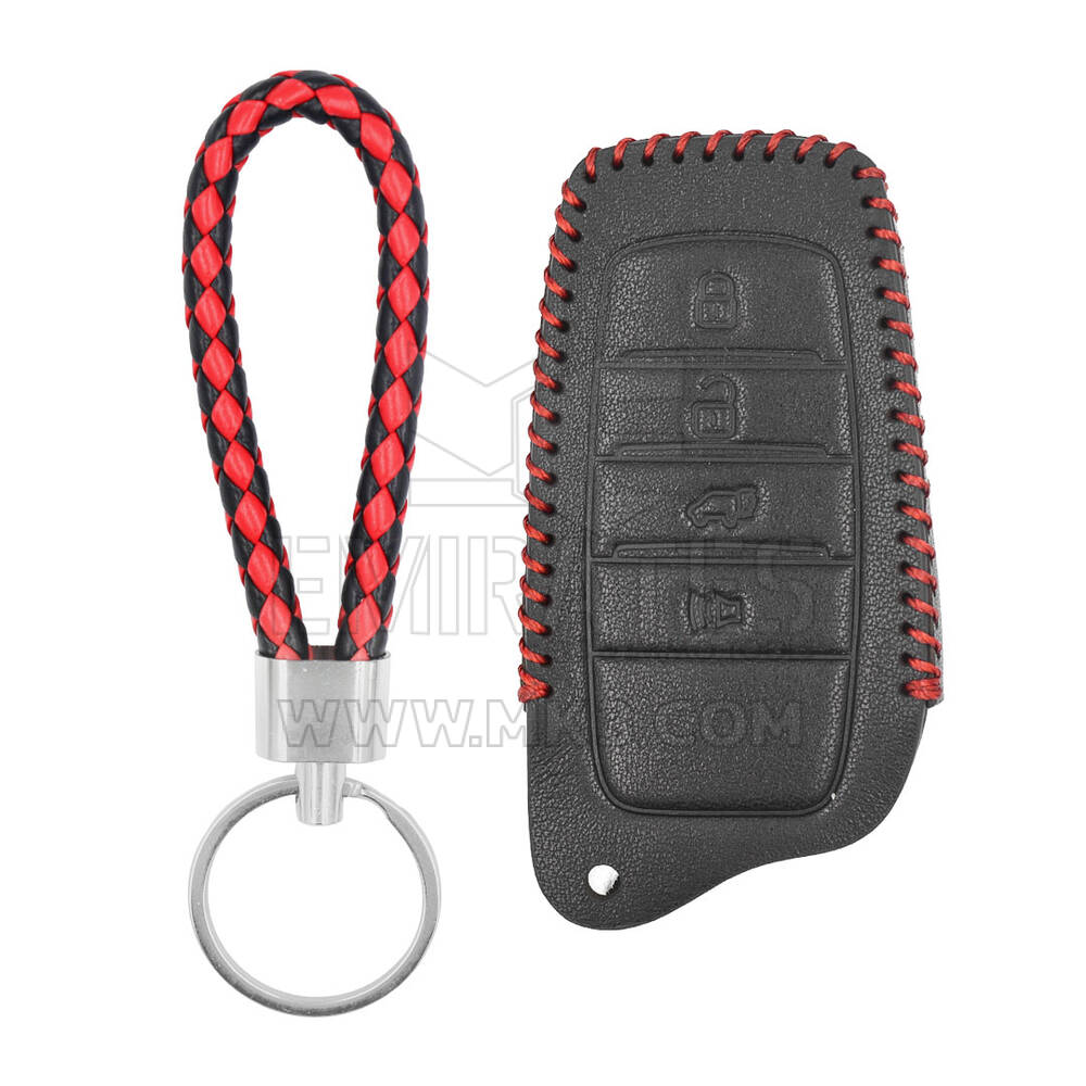 Custodia in pelle per chiave remota Toyota Smart 3+1 pulsanti TY-Q