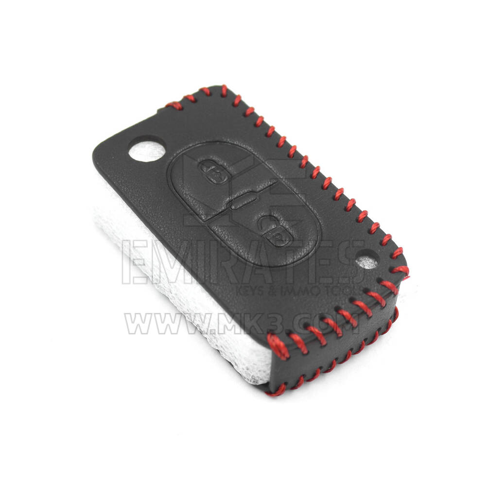 New Aftermarket Leather Case For Peugeot Citroen Flip Remote Key 2 Buttons High Quality Best Price | Emirates Keys