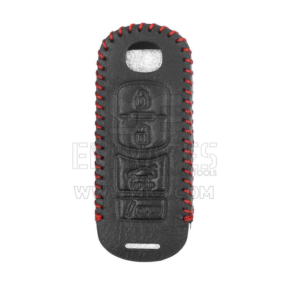 Étui en cuir pour Mazda Smart Remote Key 3 + 1 boutons | MK3