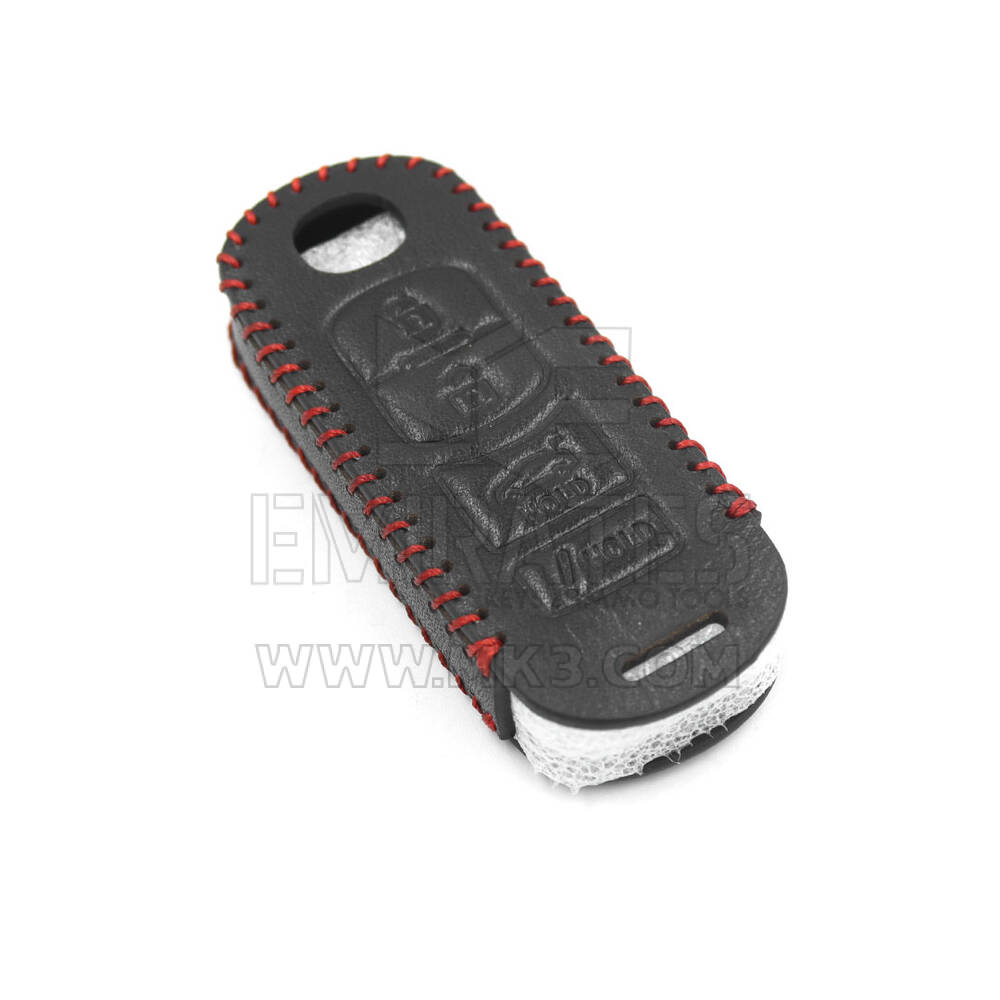 New Aftermarket Leather Case For Mazda Smart Remote Key 3+1 Buttons High Quality Best Price | Emirates Keys