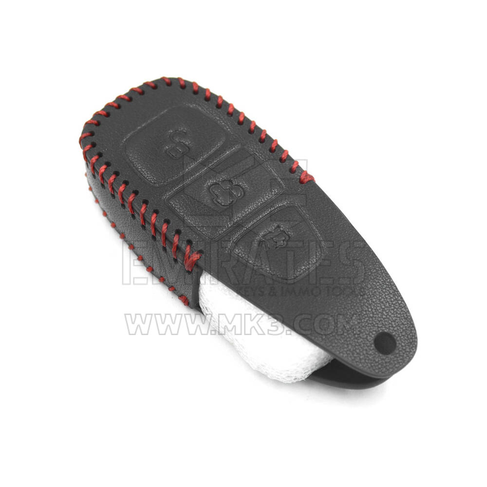 New Aftermarket Leather Case For Ford Smart Remote Key 3 Buttons FD-B High Quality Best Price | Emirates Keys