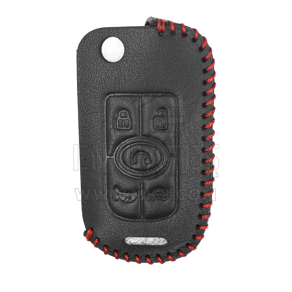 Funda de Cuero para Buick Flip Remote Key 4+1 Botones BK-H | mk3