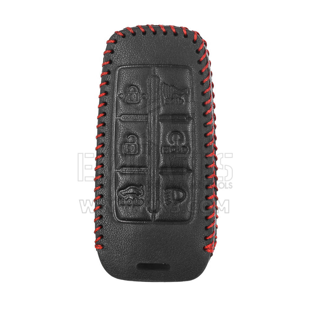 Funda de cuero para llave remota inteligente Hyundai 5 + 1 botones | MK3