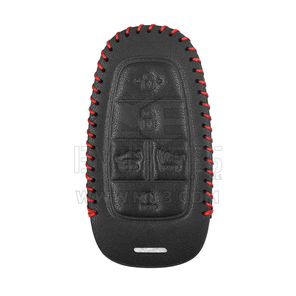 Кожаный чехол для Hyundai Smart Remote Key 5 кнопок HY-I | МК3