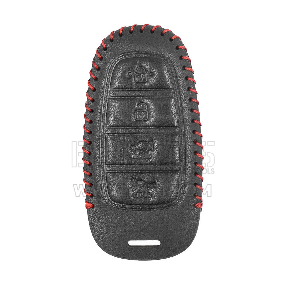 Leather Case For Hyundai Smart Remote Key 4 Buttons HY-P | MK3