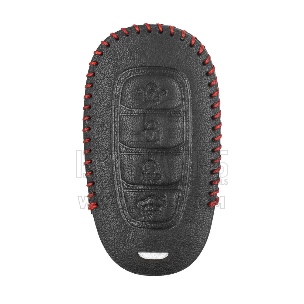 Estojo De Couro Para Hyundai Smart Remote Chave 4 Botões HY-X | MK3