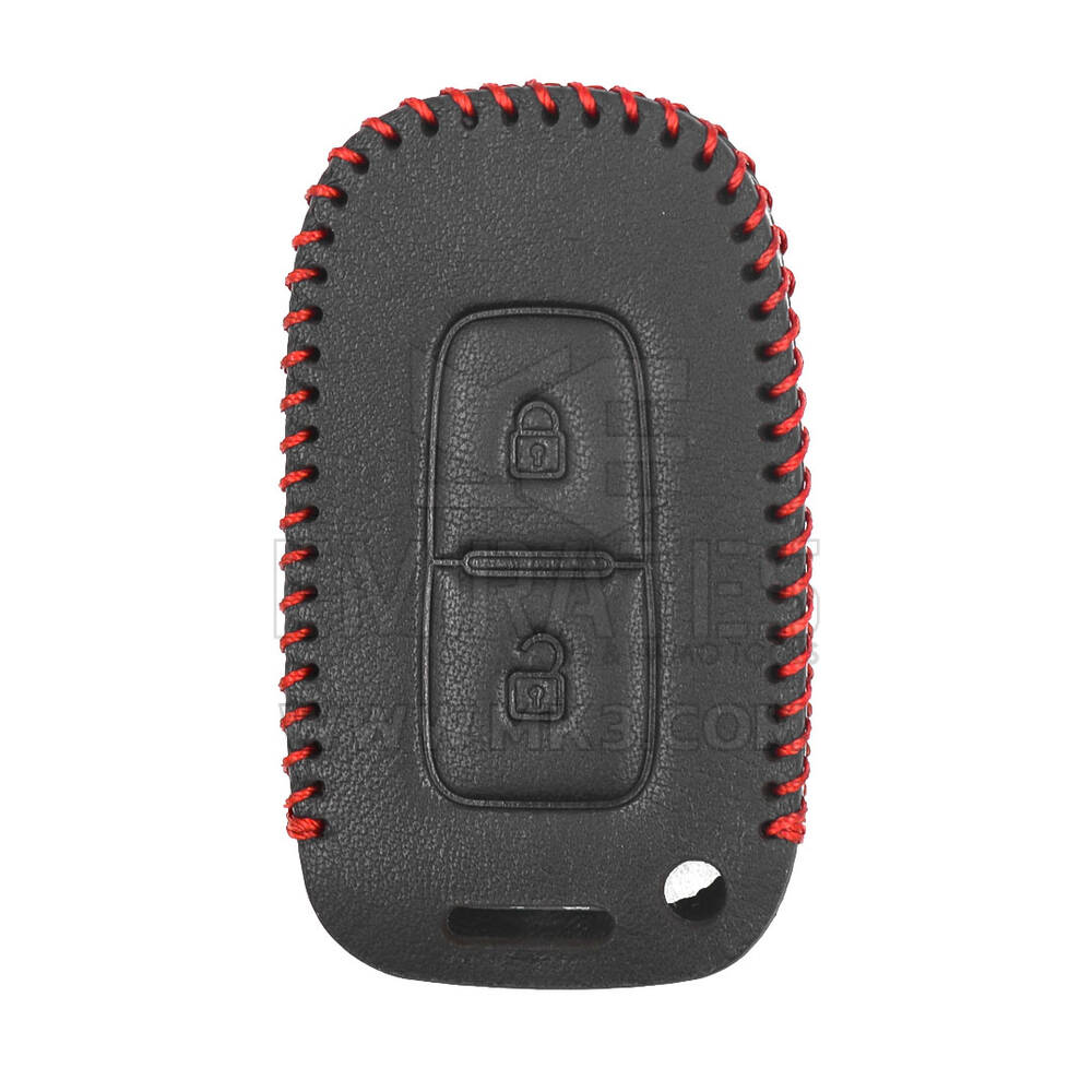 Кожаный чехол для Kia Smart Remote Key 2 кнопки | МК3