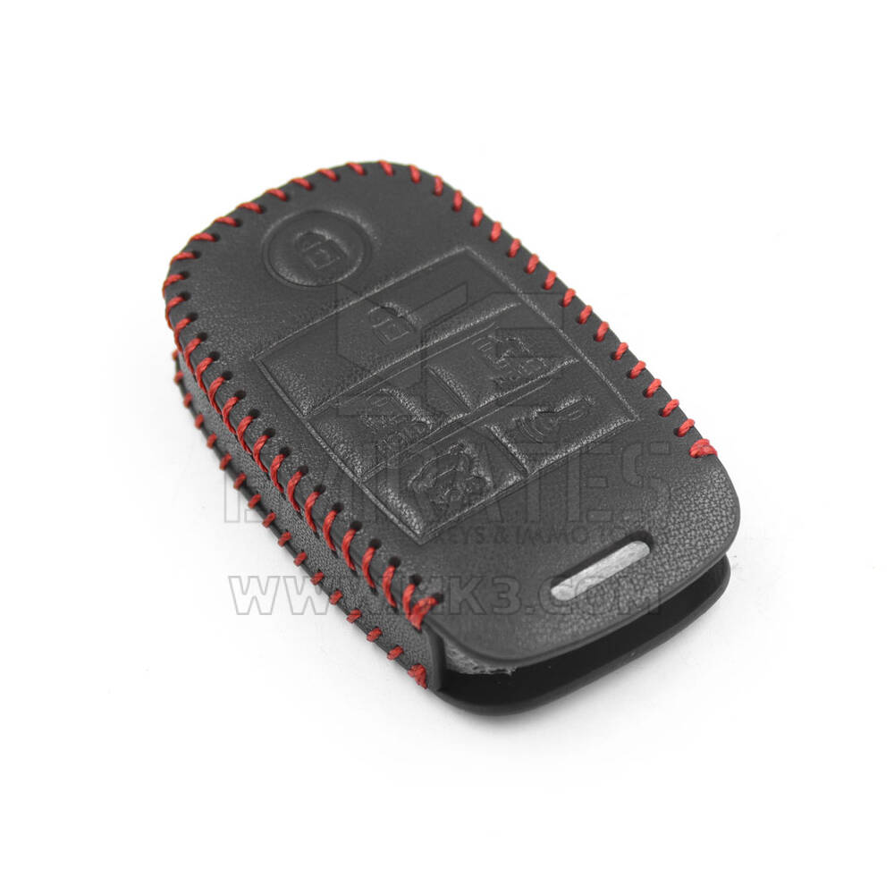 New Aftermarket Leather Case For Kia Smart Remote Key 5+1 Buttons High Quality Best Price | Emirates Keys
