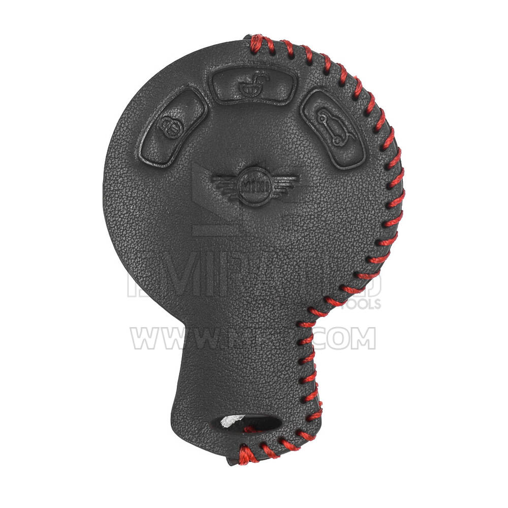 Estojo de Couro Para Mini Cooper Smart Remote Chave 3 Botões CP-A | MK3