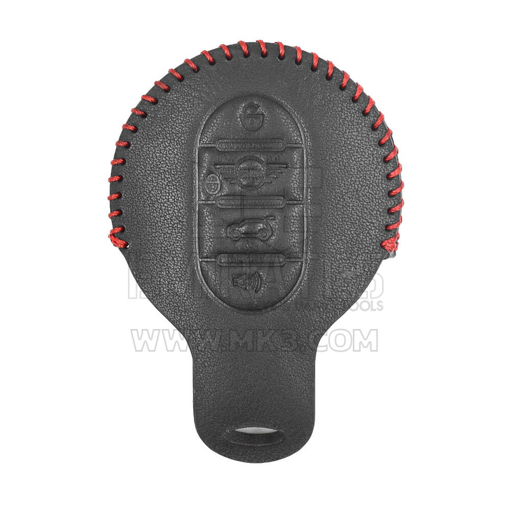 Estojo de Couro Para Mini Cooper Smart Remote Key 3+1 Botões | MK3