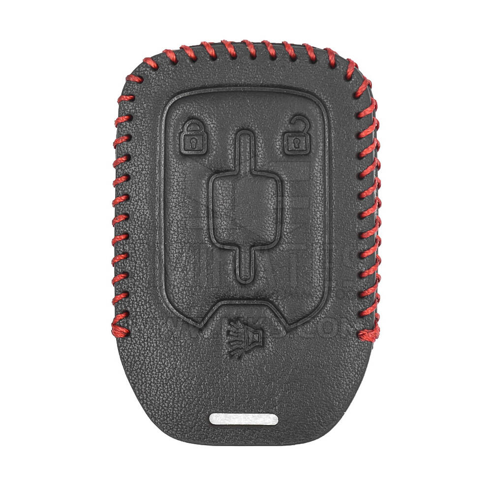 Кожаный чехол для умного дистанционного ключа GMC 2+1 кнопки GMC-A | МК3