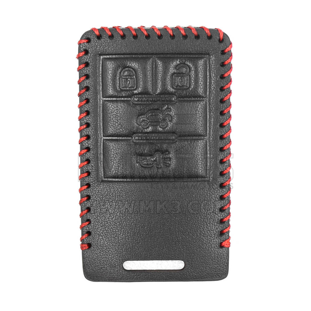 Estojo de Couro Para Cadillac Smart Remote Key 3+1 Botões | MK3