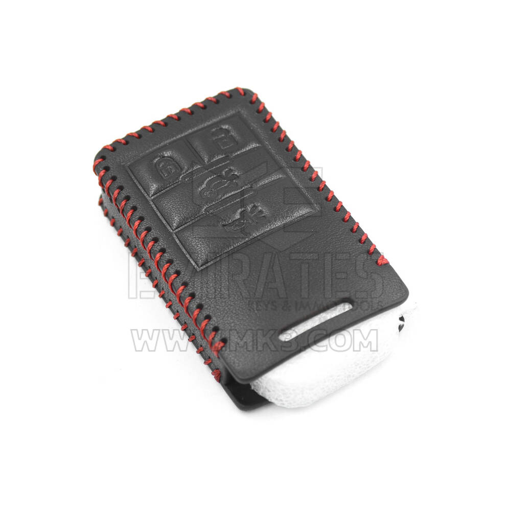 New Aftermarket Leather Case For Cadillac Smart Remote Key 3+1 Buttons High Quality Best Price | Emirates Keys