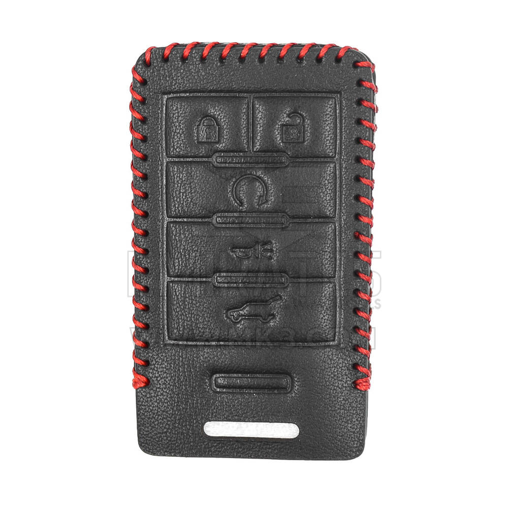 Estojo de Couro Para Cadillac Smart Remote Key 4+1 Botões | MK3