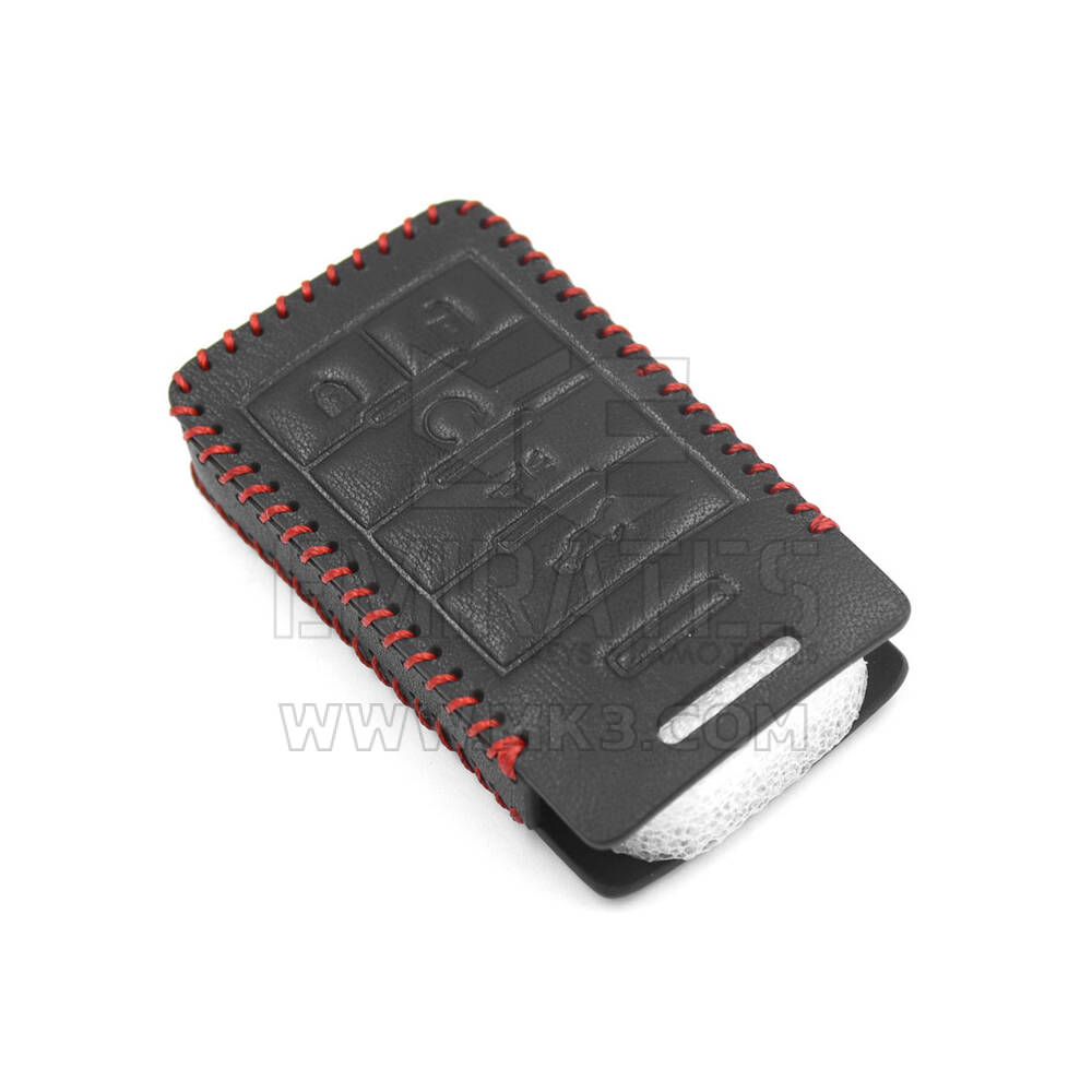 New Aftermarket Leather Case For Cadillac Smart Remote Key 4+1 Buttons High Quality Best Price | Emirates Keys