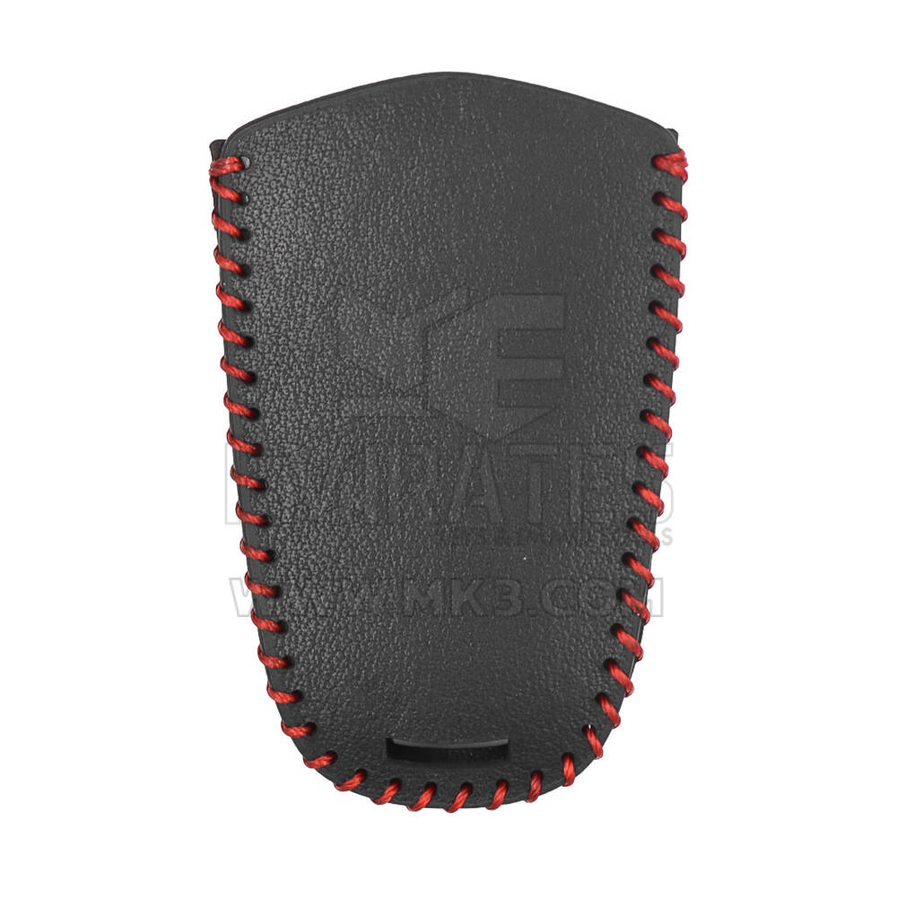 Nuevo estuche de cuero del mercado de accesorios para Cadillac Smart Remote Key 3 botones de alta calidad al mejor precio | Claves de los Emiratos