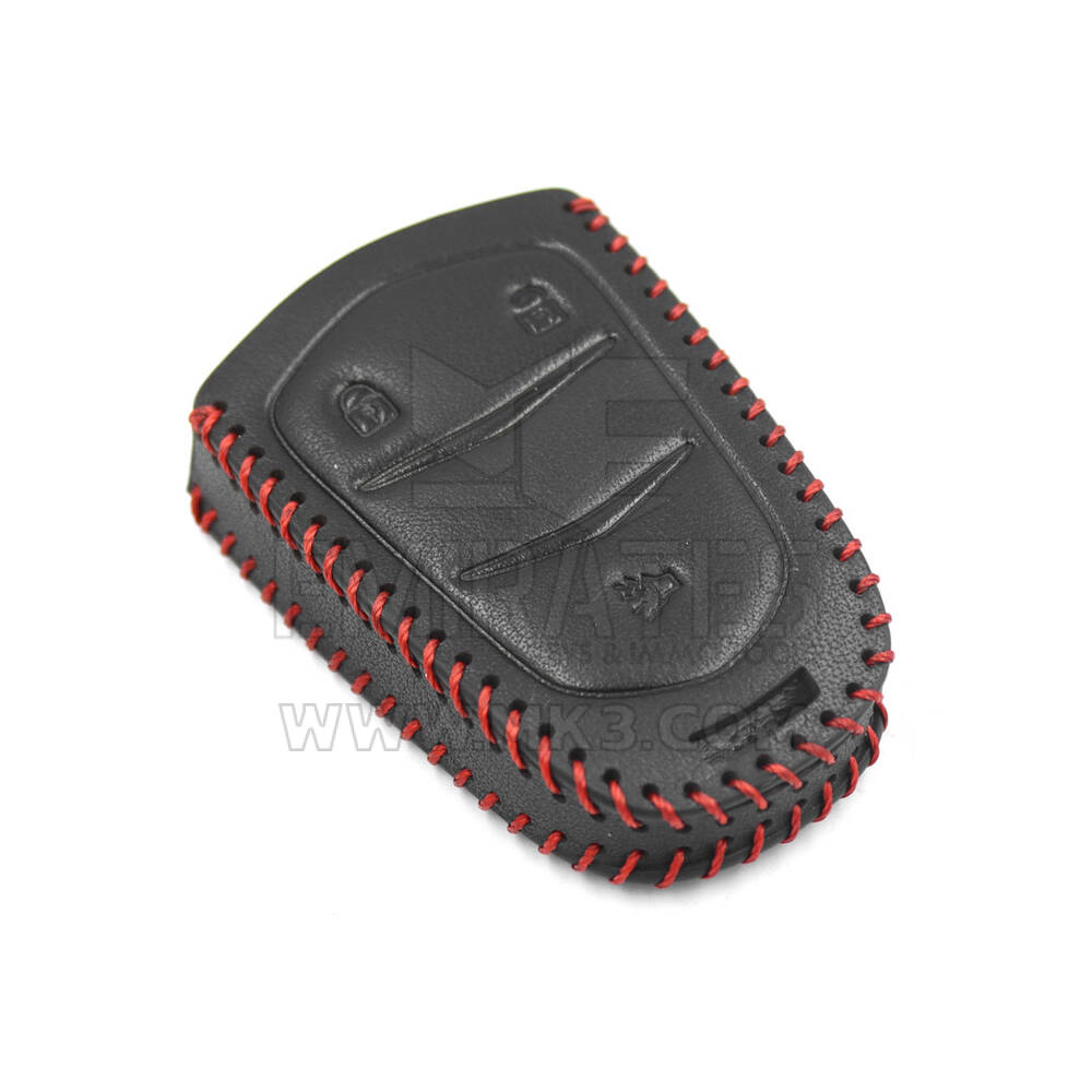 New Aftermarket Leather Case For Cadillac Smart Remote Key 3 Buttons High Quality Best Price | Emirates Keys