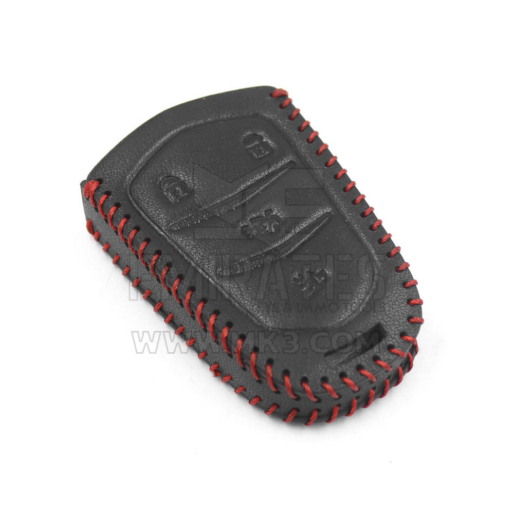 New Aftermarket Leather Case For Cadillac Smart Remote Key 4 Buttons High Quality Best Price | Emirates Keys