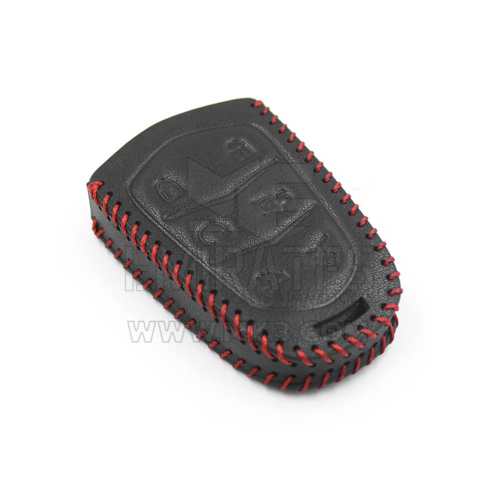 New Aftermarket Leather Case For Cadillac Smart Remote Key 6 Buttons High Quality Best Price | Emirates Keys