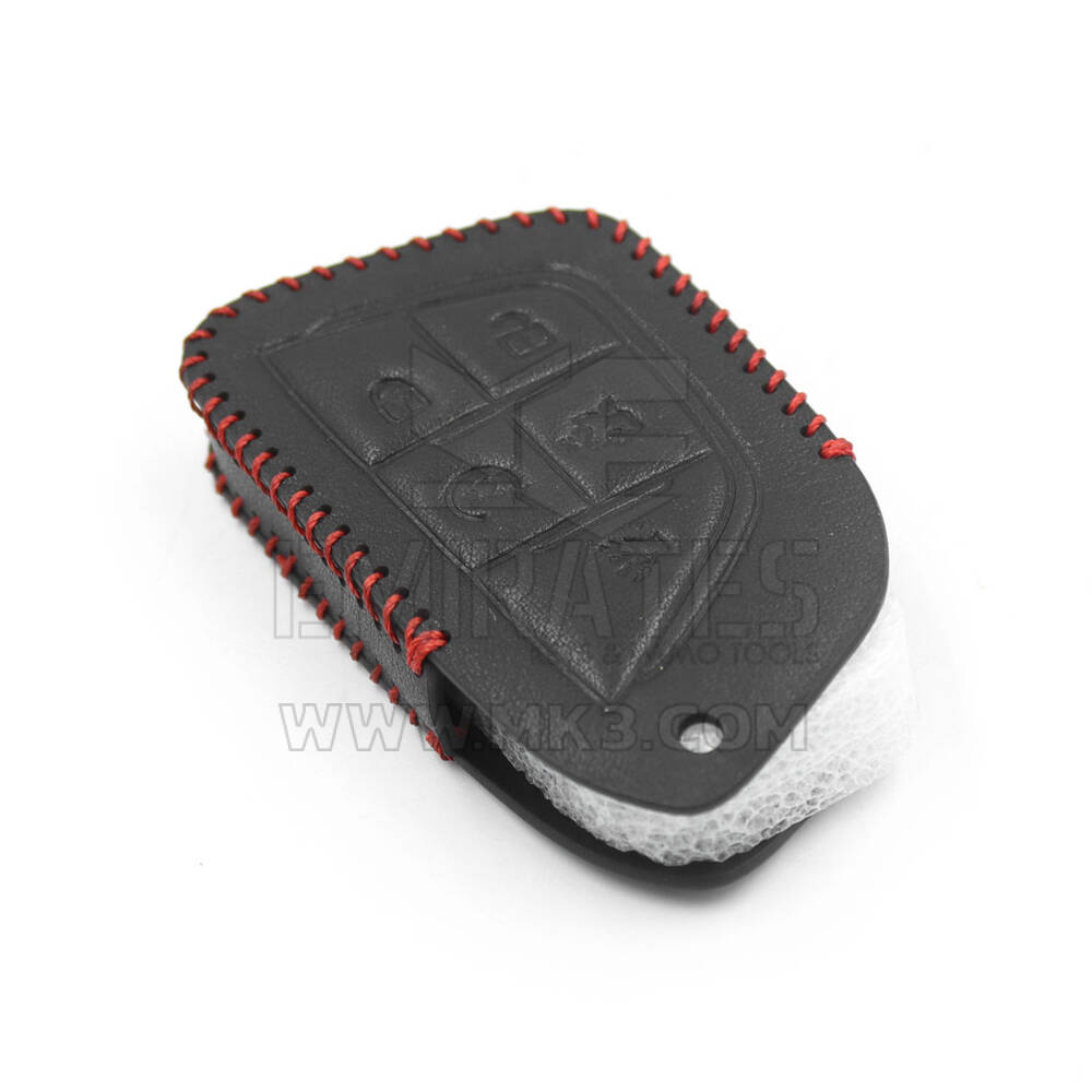 New Aftermarket Leather Case For Cadillac Smart Remote Key 5 Buttons CD-G High Quality Best Price | Emirates Keys