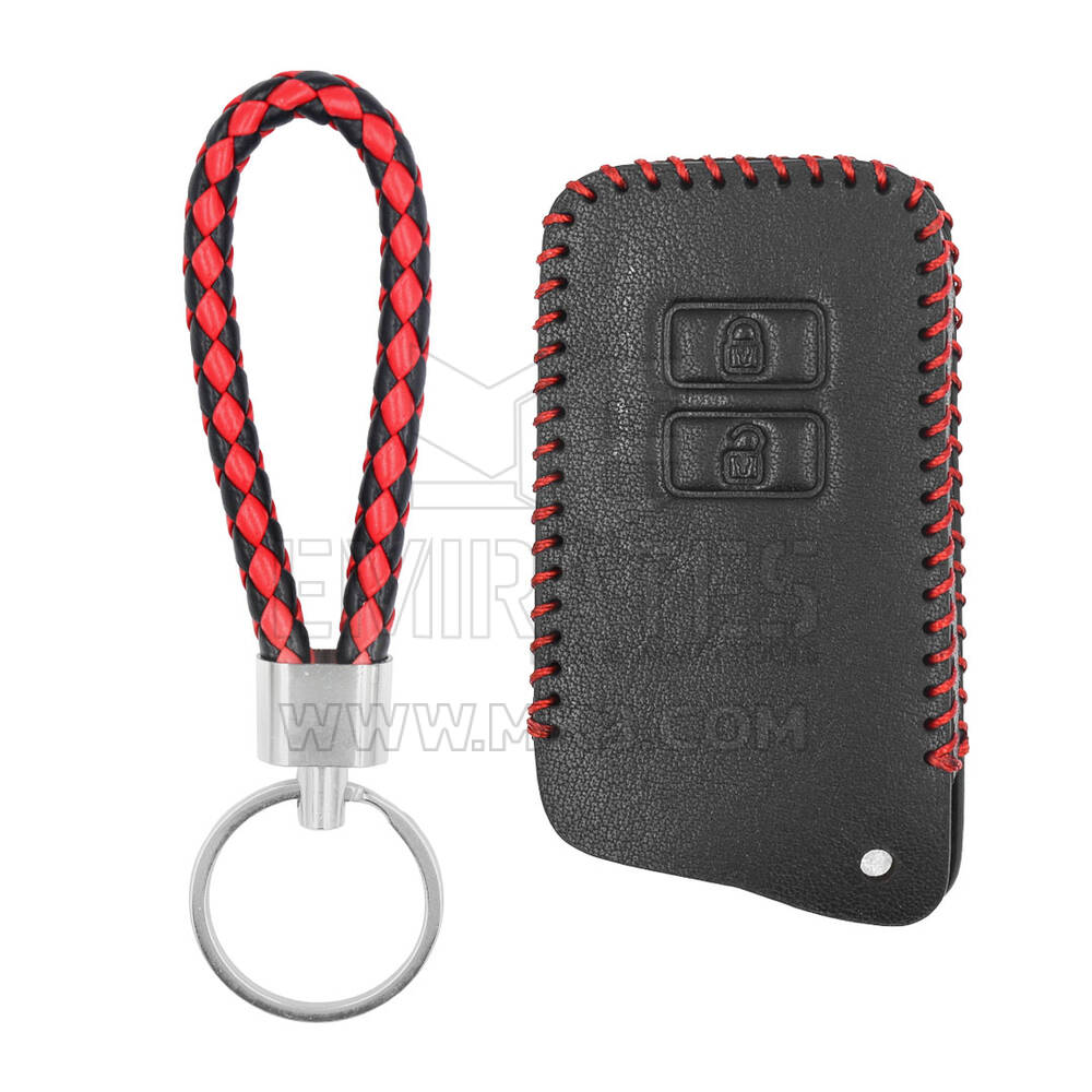 Custodia in pelle per chiave telecomando Lexus Smart 2 pulsanti LX-C