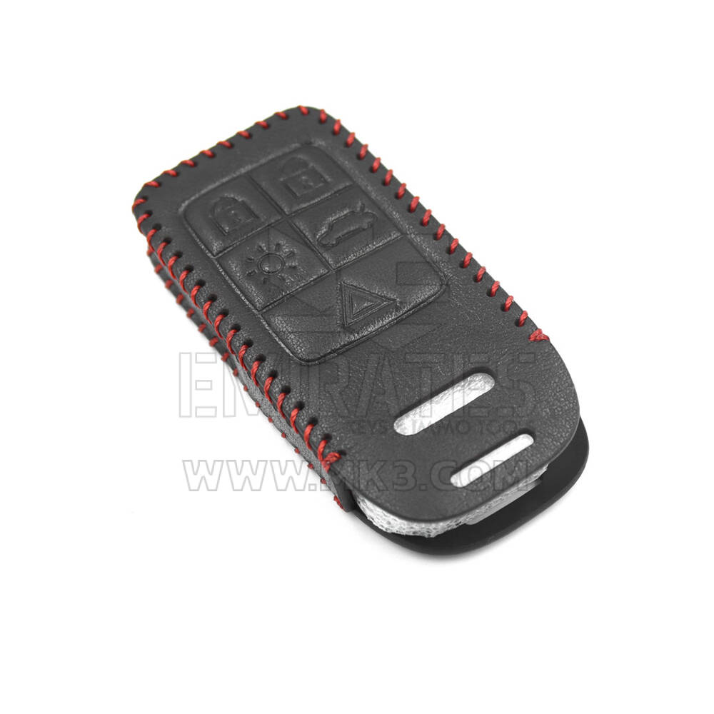 New Aftermarket Leather Case For Volvo Smart Remote Key 5 Buttons High Quality Best Price | Emirates Keys