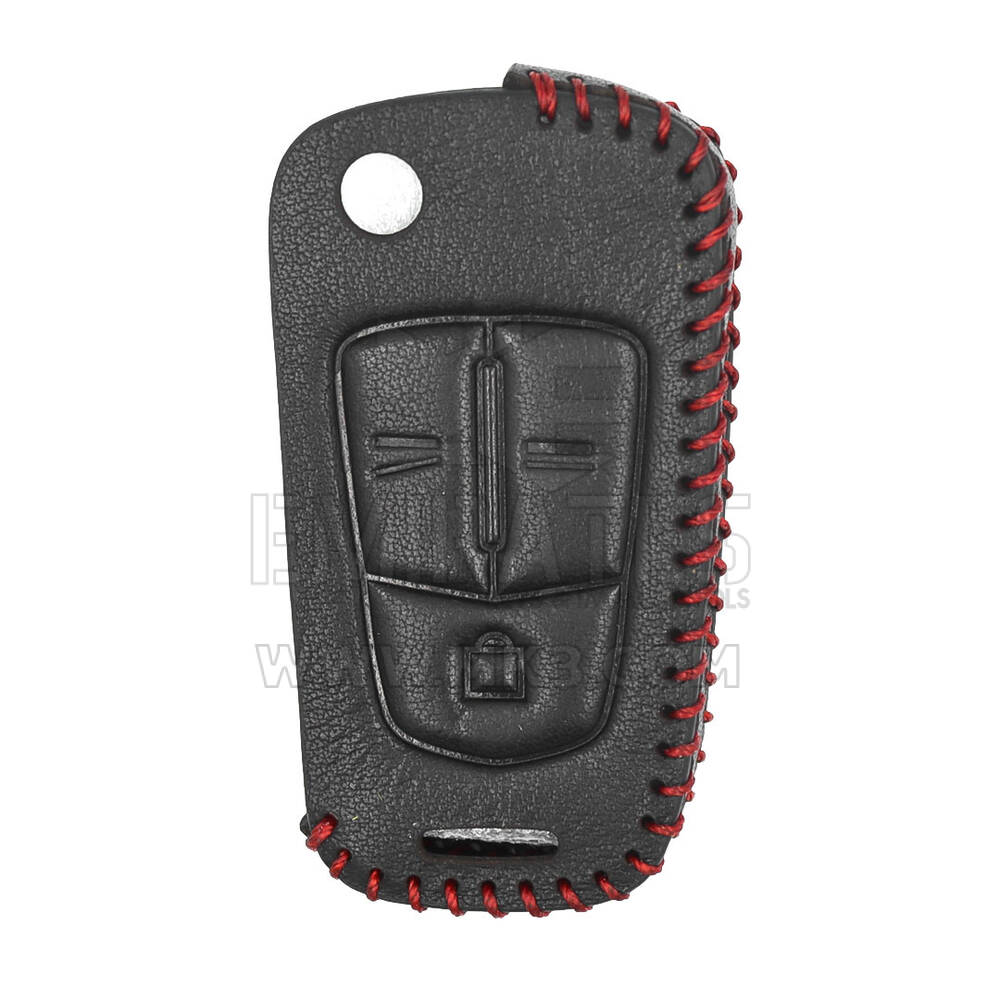 Кожаный чехол для дистанционного ключа Opel Flip с 3 кнопками OP-A | МК3
