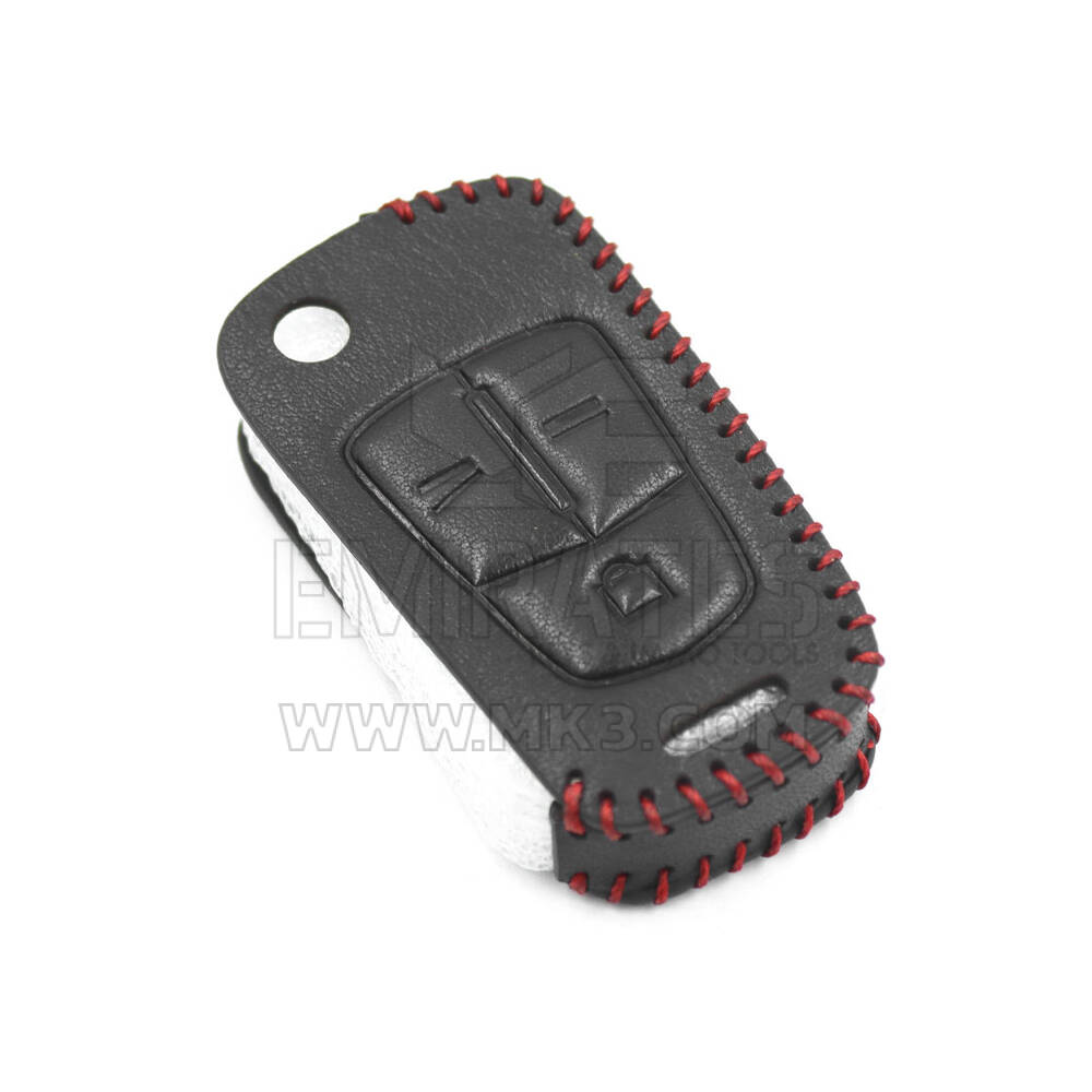 New Aftermarket Leather Case For Opel Flip Remote Key 3 Buttons OP-A High Quality Best Price | Emirates Keys
